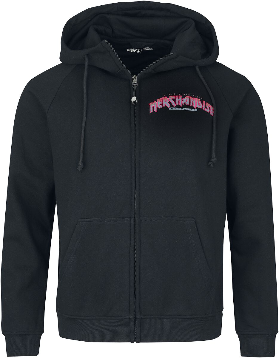 EMP Stage Collection Hooded jacket with EMP vintage 80s logo Hoodie Jacket black - Image 2