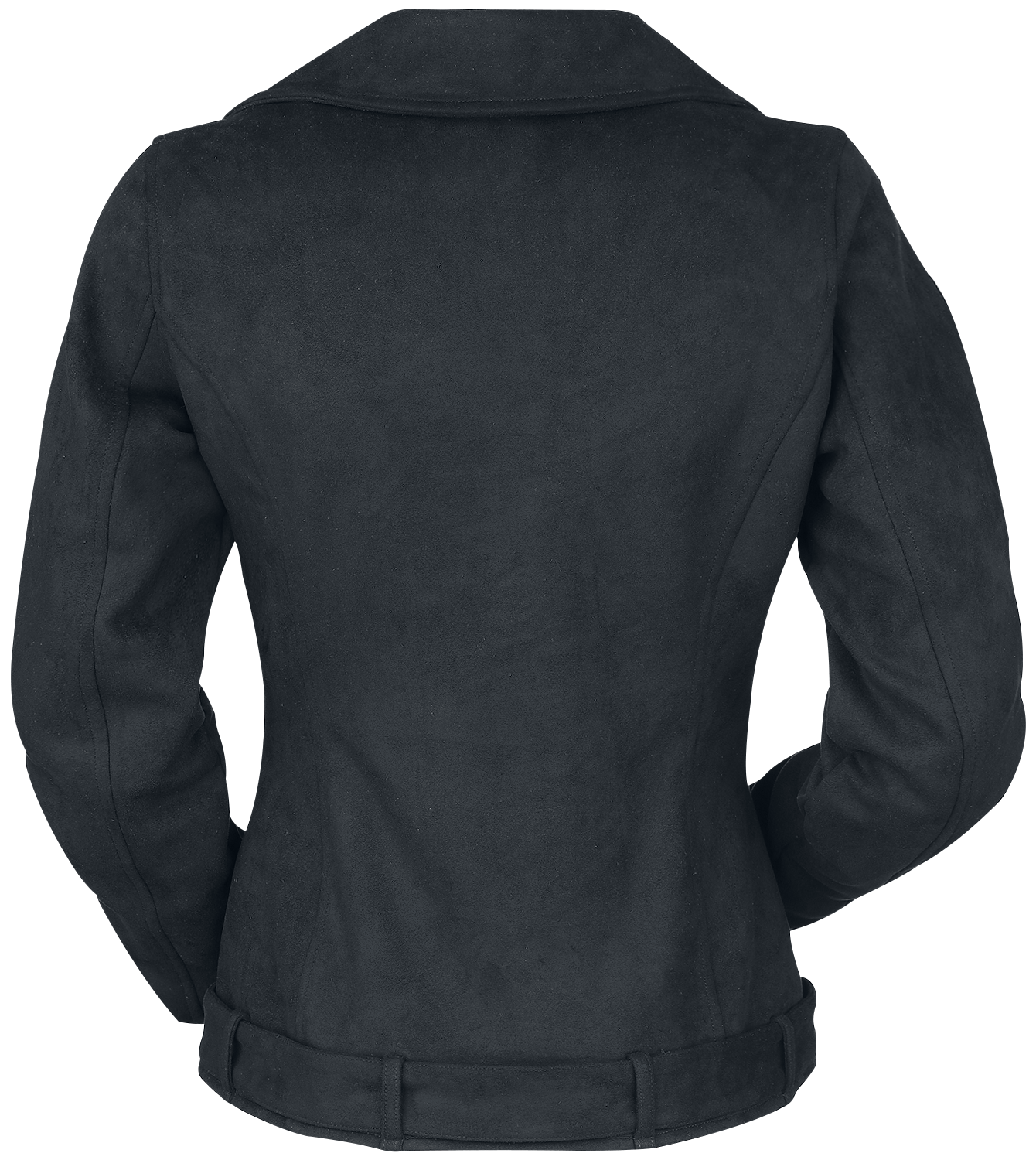 Black Premium by EMP Faux suede leather jacket Imitation Leather Jacket black - Image 3