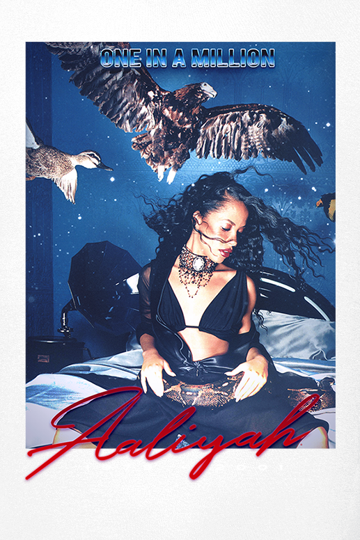 Aaliyah One In A Million T-Shirt white - Image 3