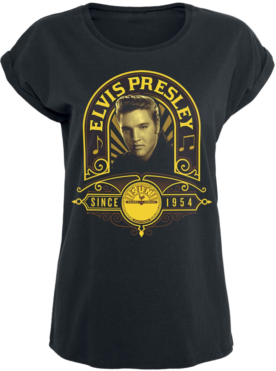 Presley, Elvis Studio Portrait T-Shirt black - Image 2