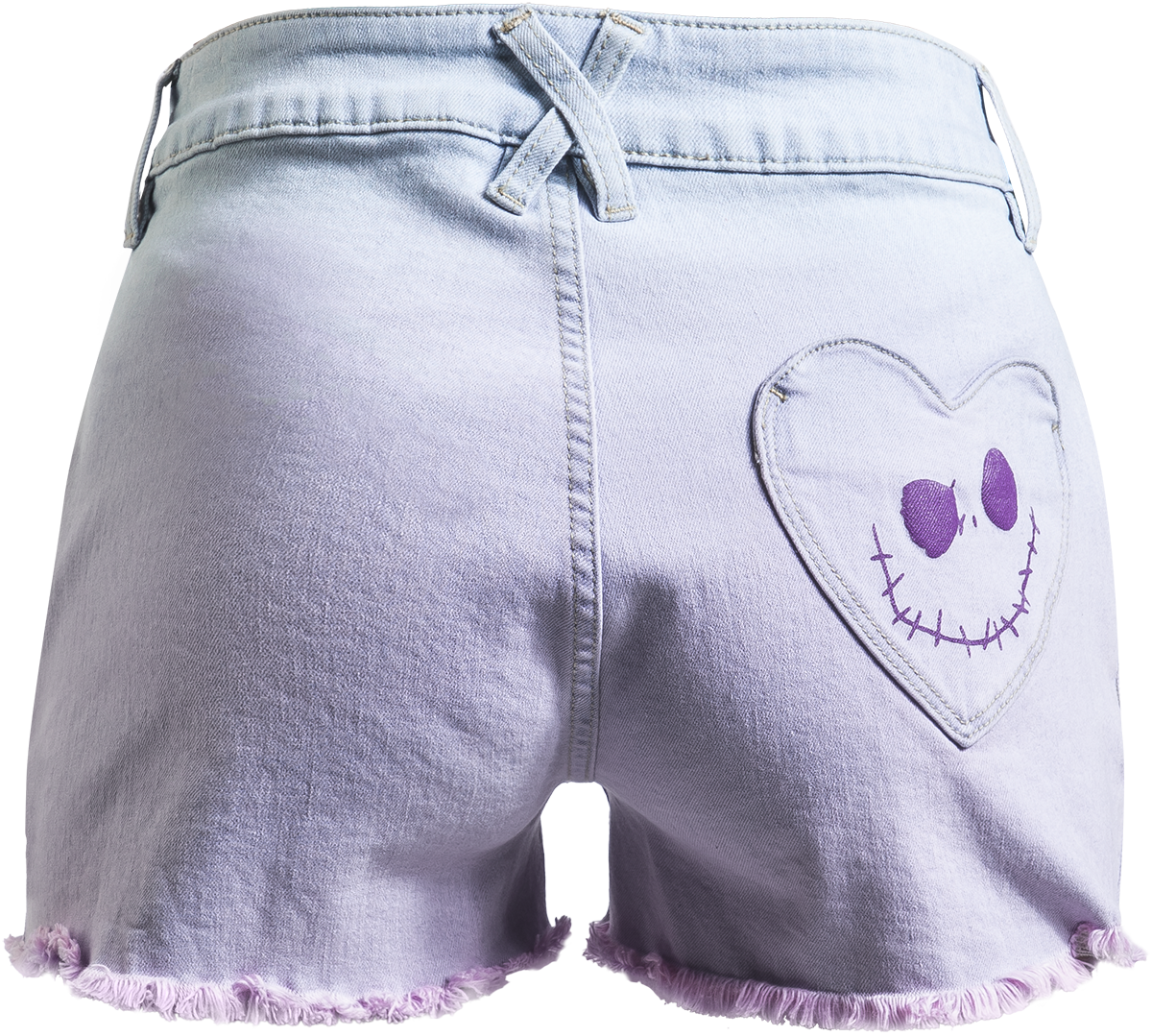 The Nightmare Before Christmas Heart Shorts denim - Image 3