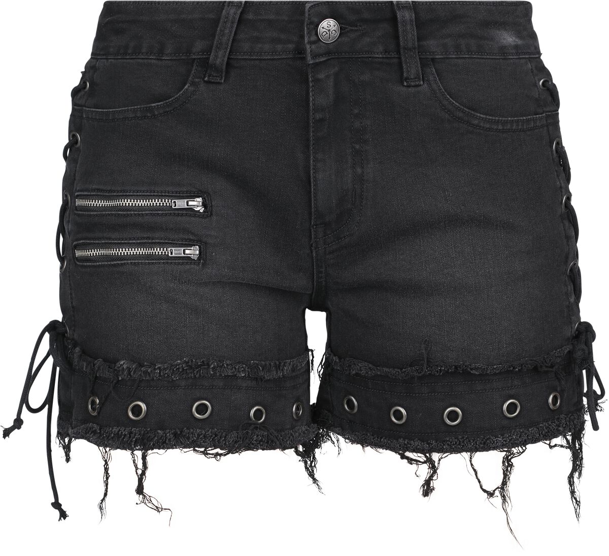 Rock Rebel by EMP EMP Street Crafted Design Collection - Shorts Shorts black - Image 2