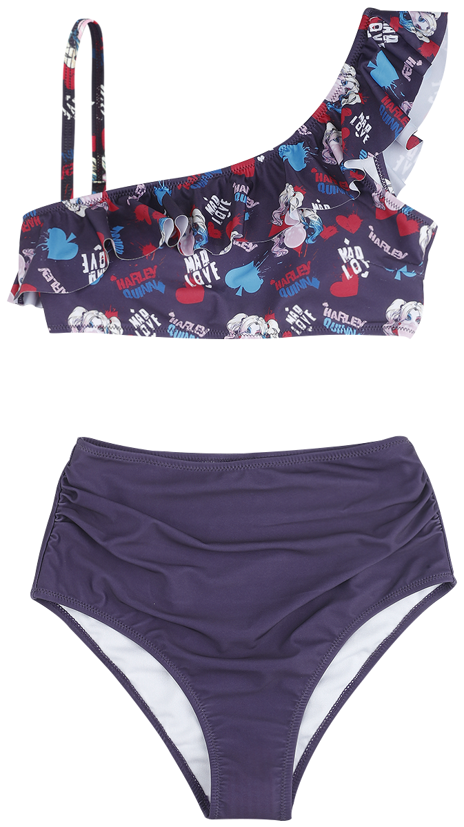 Suicide Squad Harley Quinn - Mad Love Bikini Set blue - Image 3
