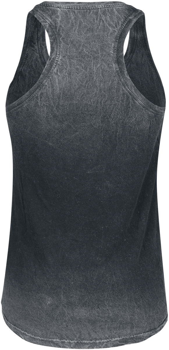 Red Hot Chili Peppers Distressed Logo Tanktop black - Image 3