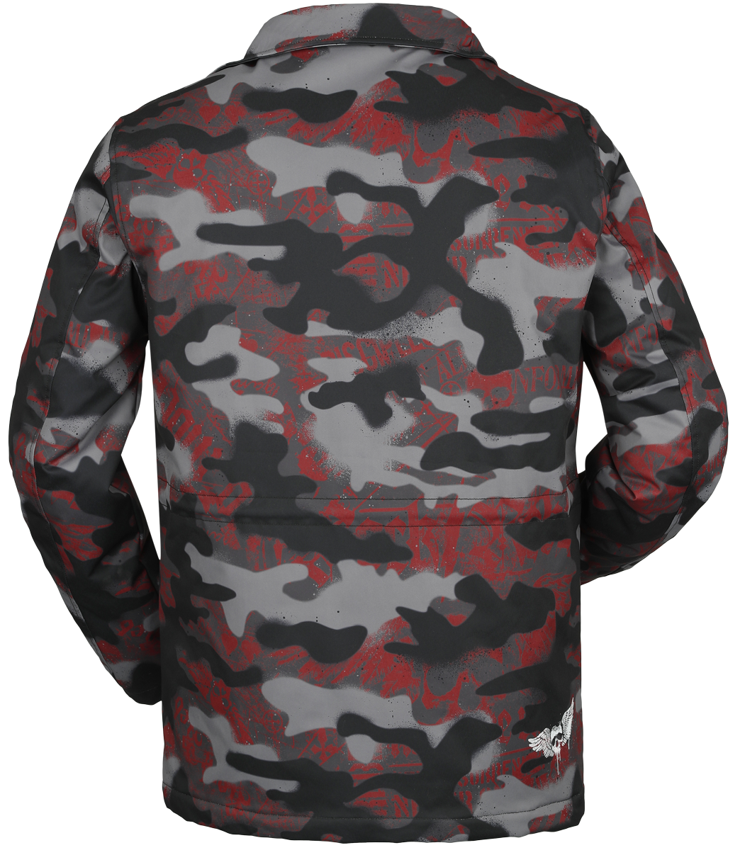 Rock Rebel by EMP Camouflage winter jacket Winter Jacket camouflage - Image 3