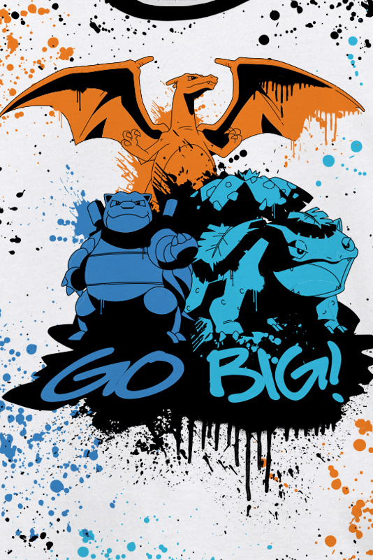 Pokémon Kids - GO BIG T-Shirt multicolour - Image 3