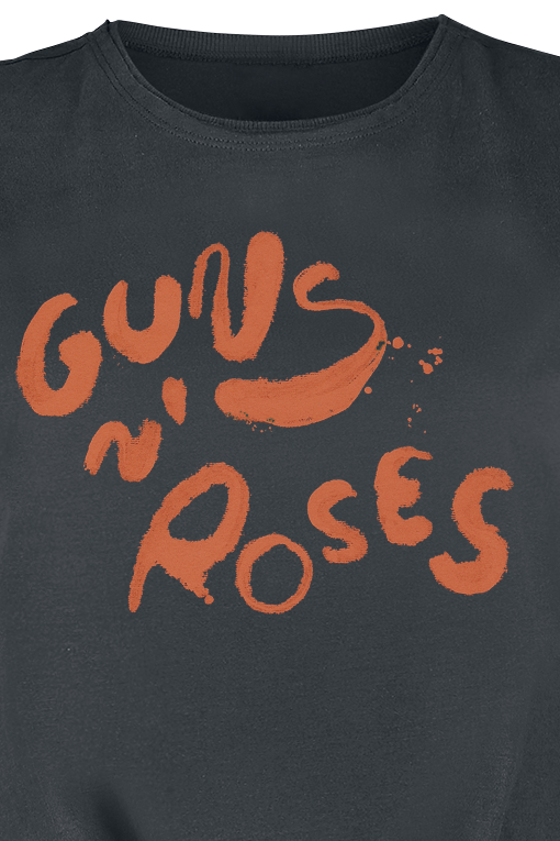 Guns N' Roses Amplified Collection - Paint Logo Top charcoal - Image 3