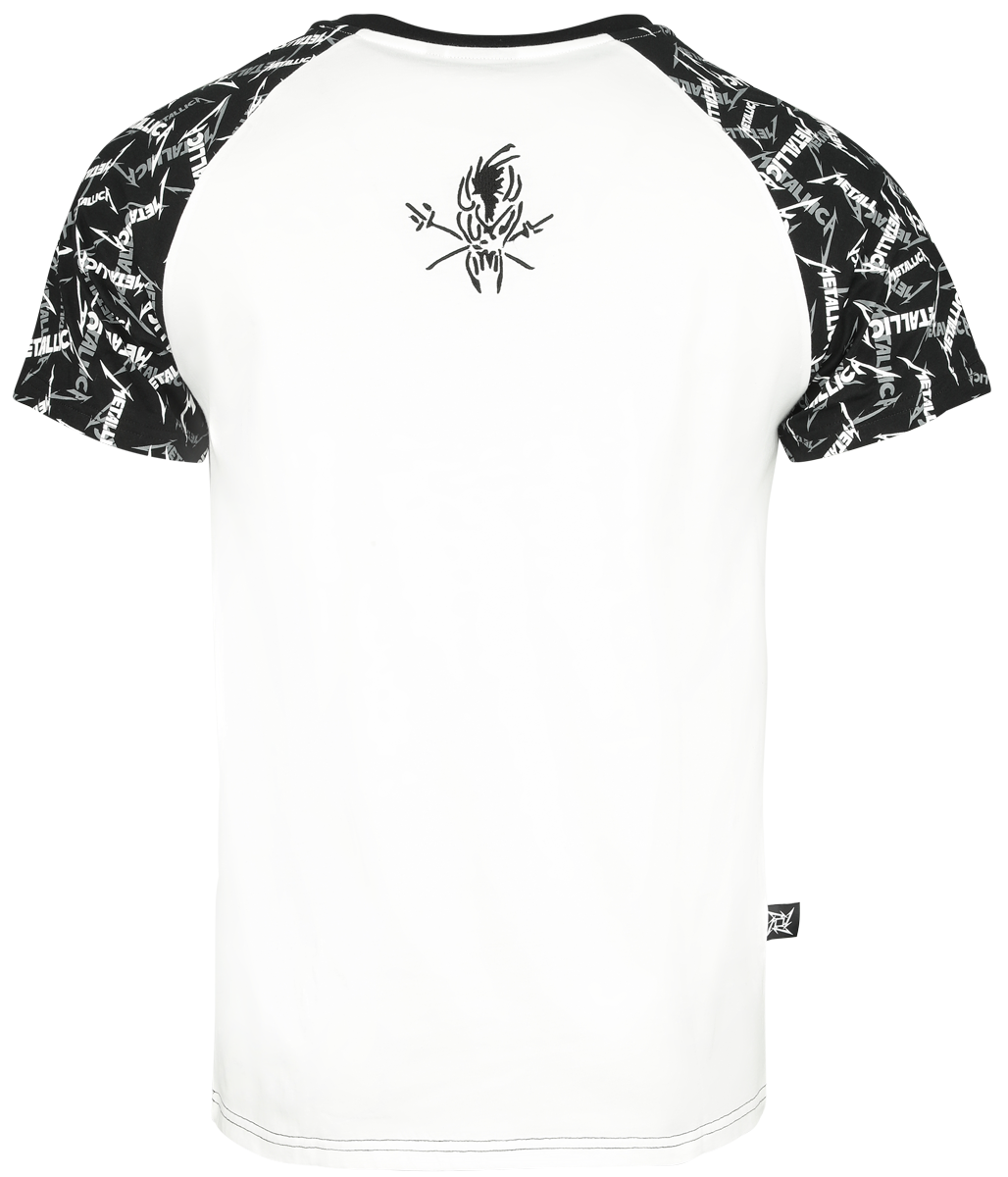 Metallica EMP Signature Collection T-Shirt white black - Image 3