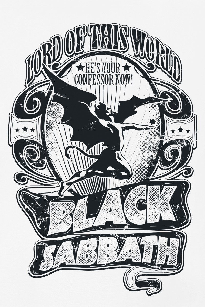 Black Sabbath Lord Of This World Tanktop white - Image 3