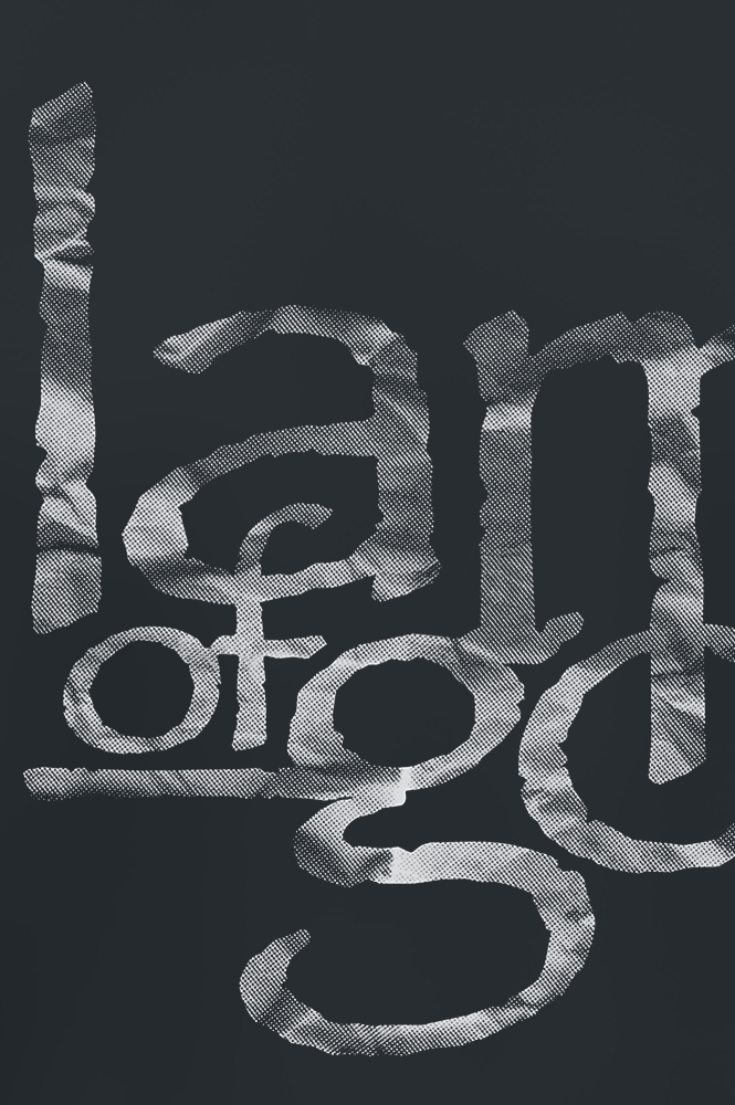 Lamb Of God Large Stacked Logo T-Shirt black - Image 3