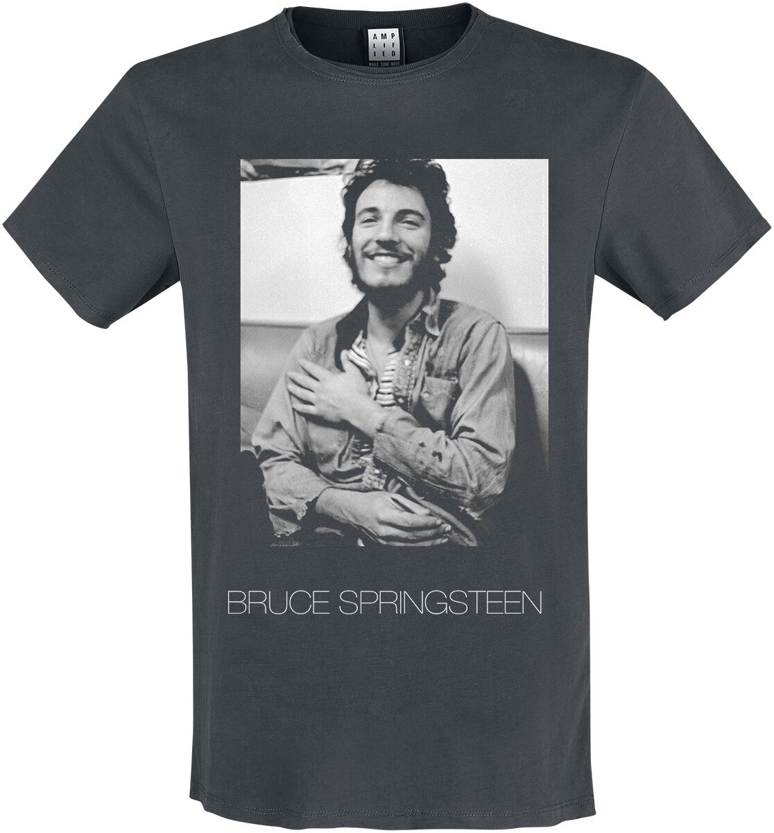 Bruce Springsteen Amplified Collection - Vintage T-Shirt charcoal - Image 2