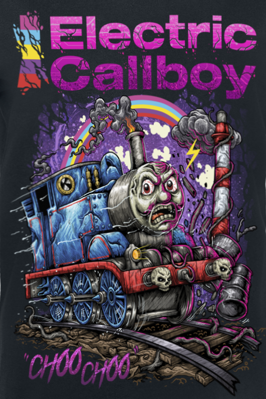 Electric Callboy Choo Choo T-Shirt black - Image 3