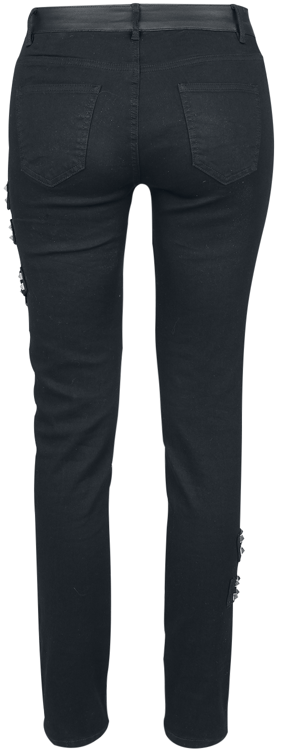 Gothicana by EMP Jeans with Mesh Details Jeans black - Image 3