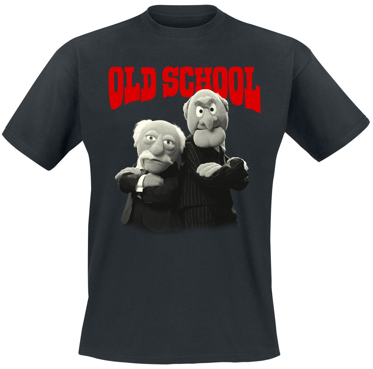 The Muppets Old School T-Shirt black