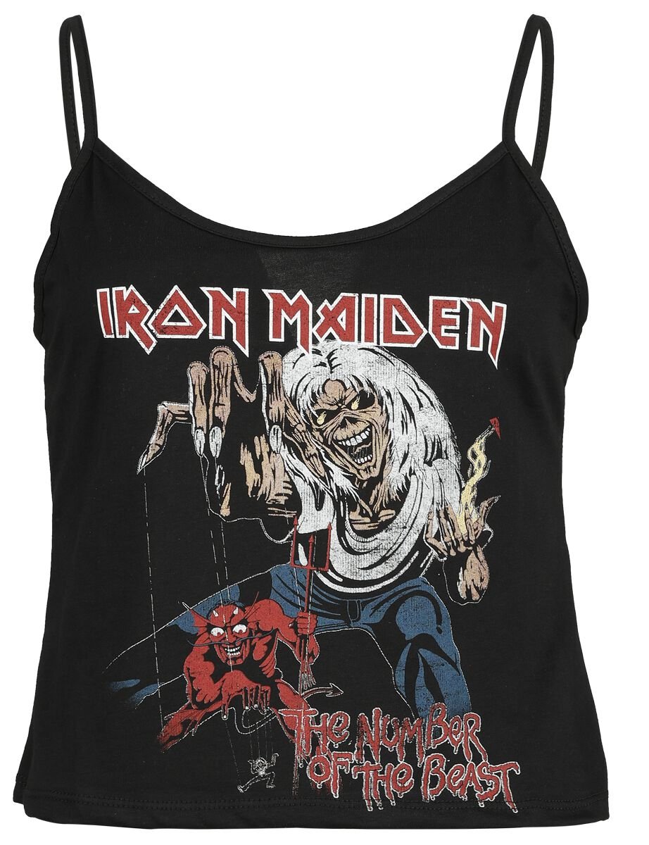 Iron Maiden The Number Of The Beast Top black - Image 2