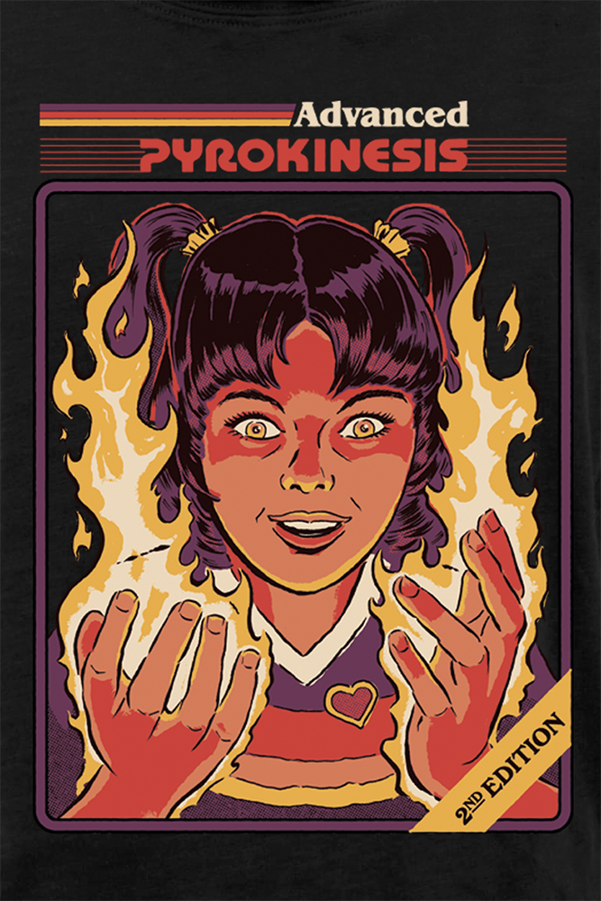 Steven Rhodes Advanced Pyrokinesis T-Shirt black - Image 3