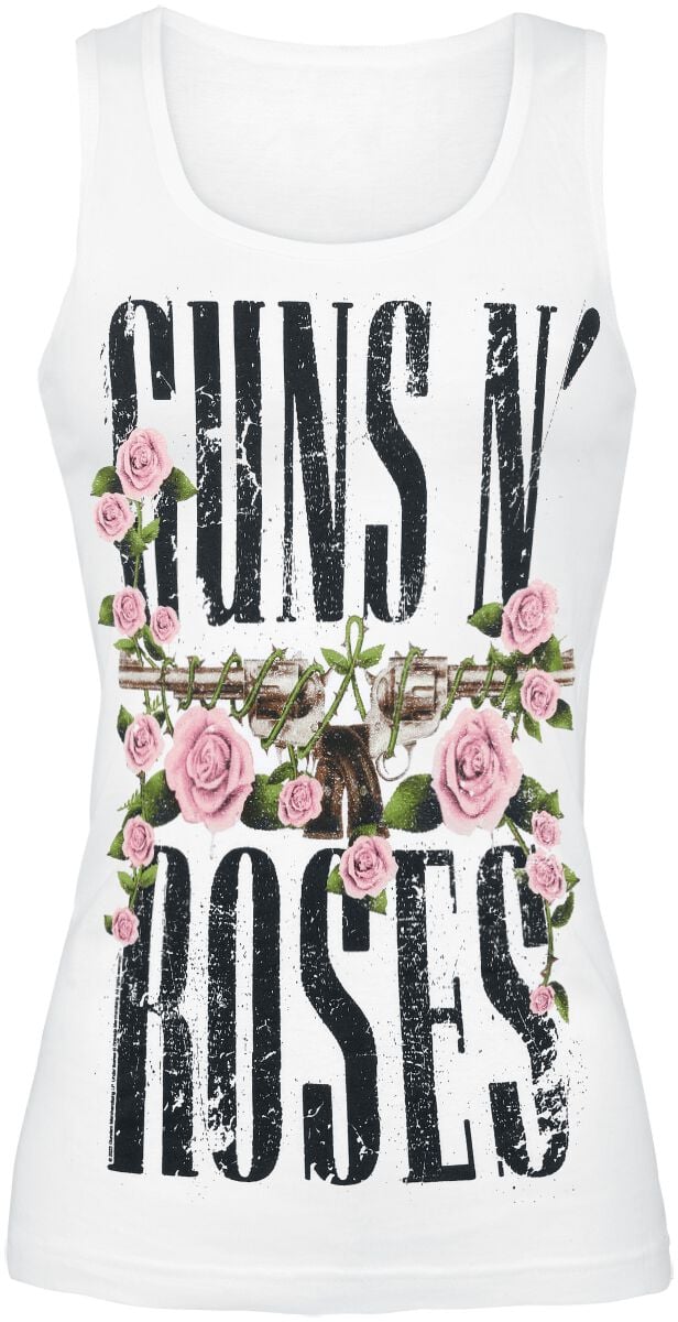 Guns N' Roses Big Guns Top white - Image 2