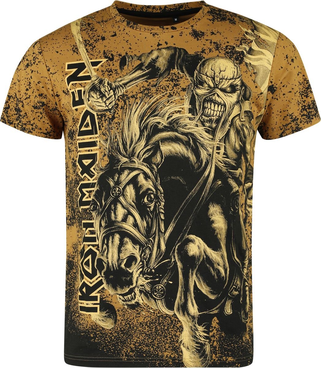 Iron Maiden EMP Signature Collection T-Shirt brown black - Image 2