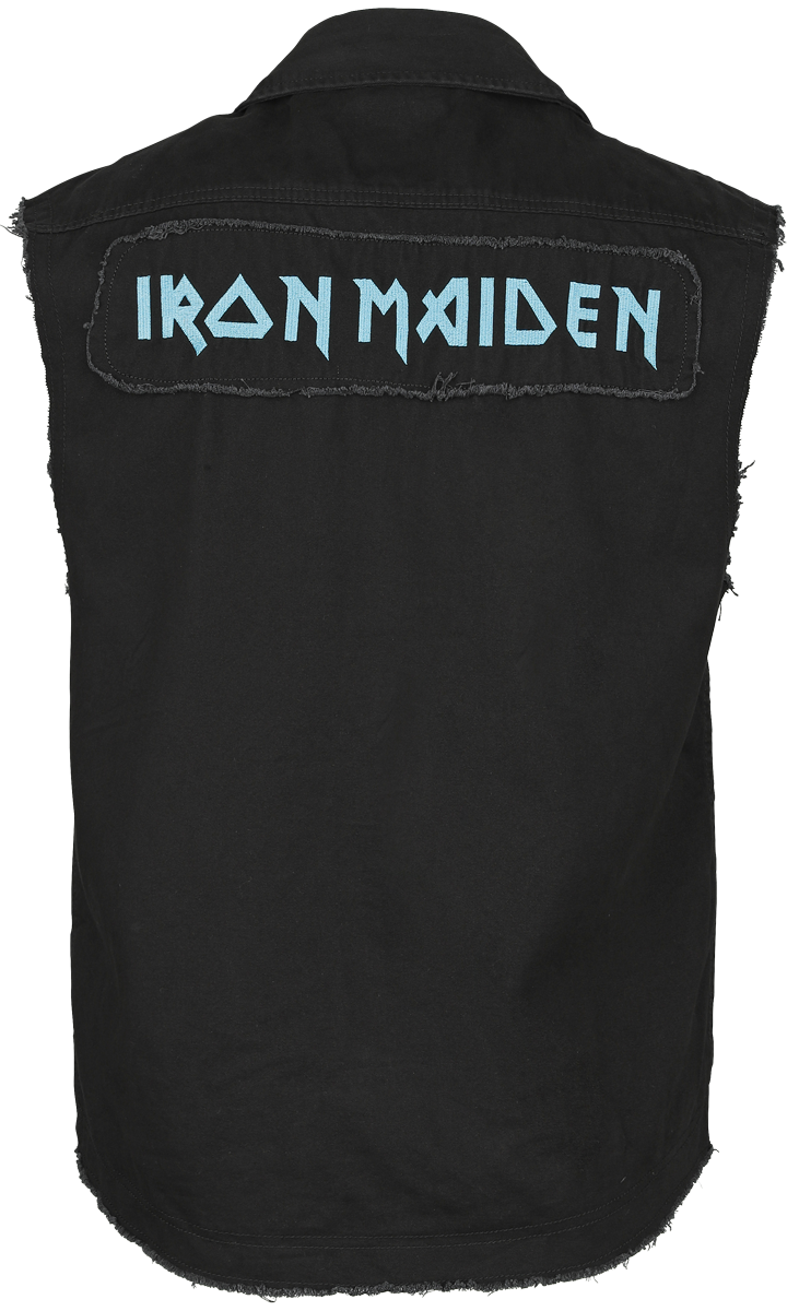 Iron Maiden Fear Of The Dark Vest black - Image 3