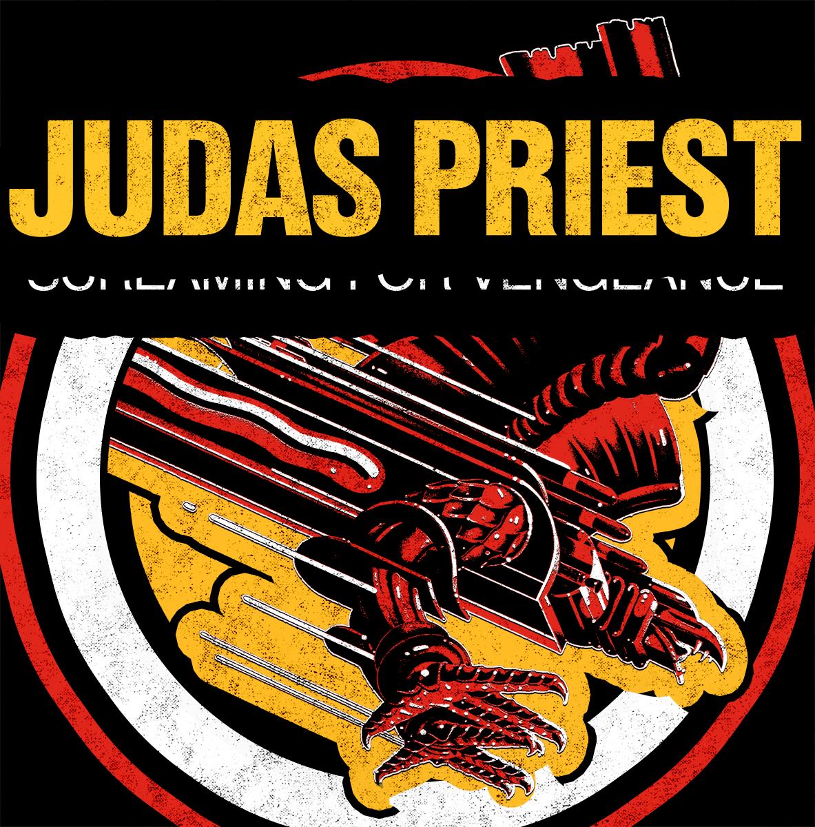 Judas Priest Screaming For Vengeance Tanktop black - Image 3