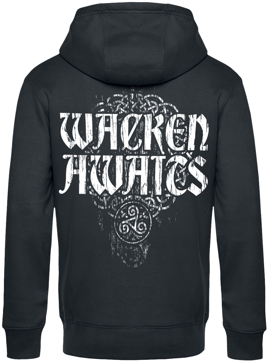 Wacken Open Air W.O.A. - Wacken Awaits Hoodie black - Image 3