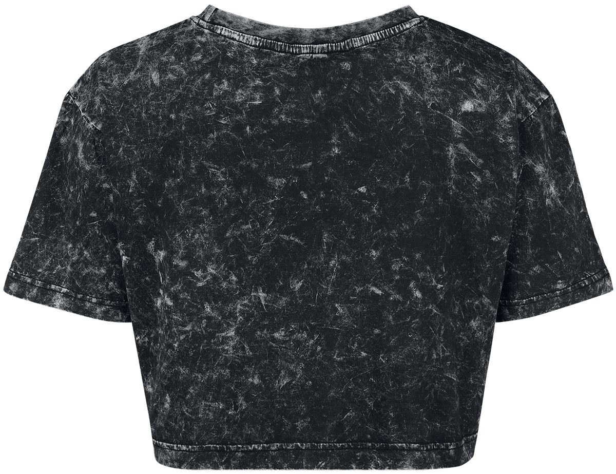 Nirvana Logo T-Shirt dark grey black - Image 3