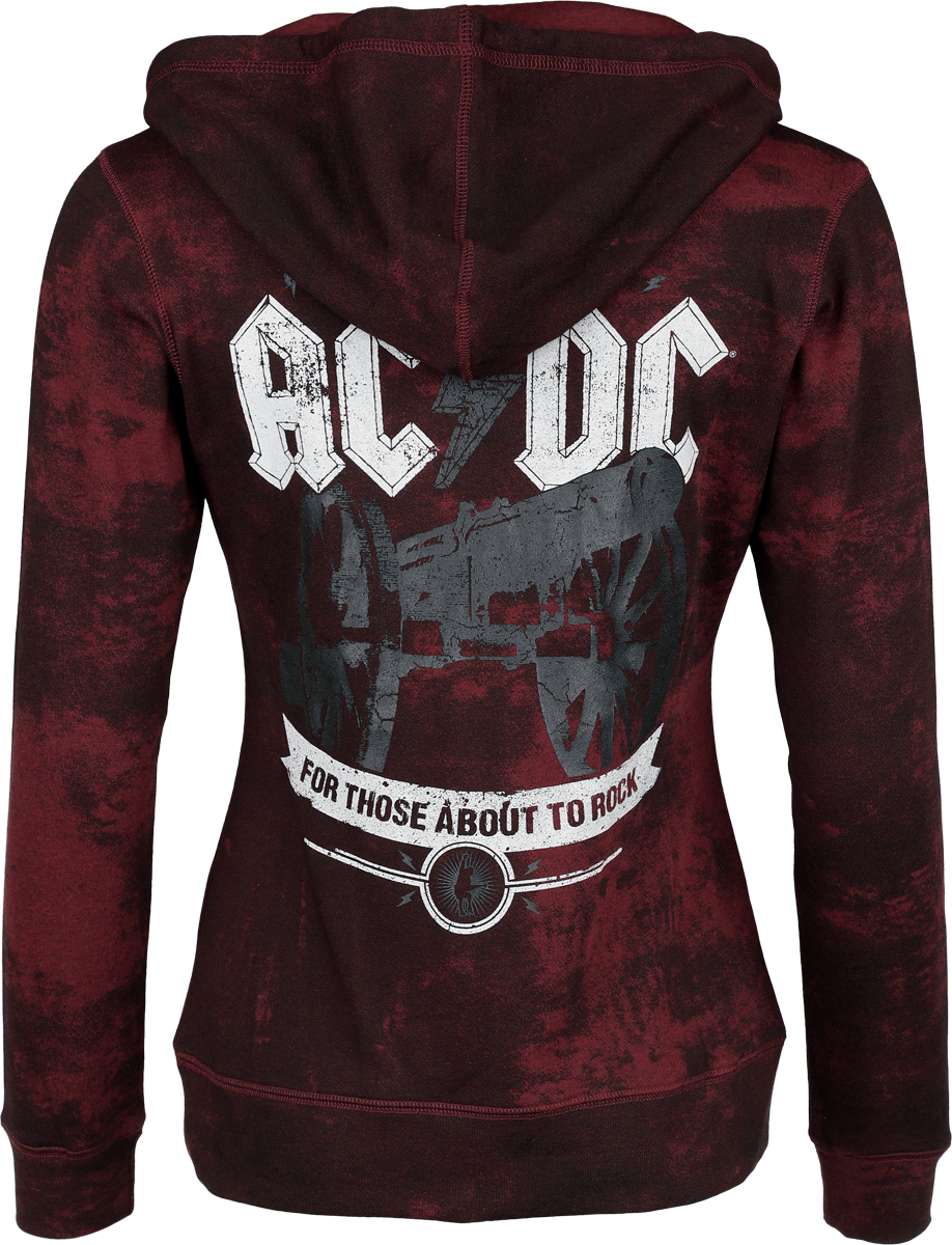 AC/DC EMP Signature Collection Hoodie dark red - Image 3