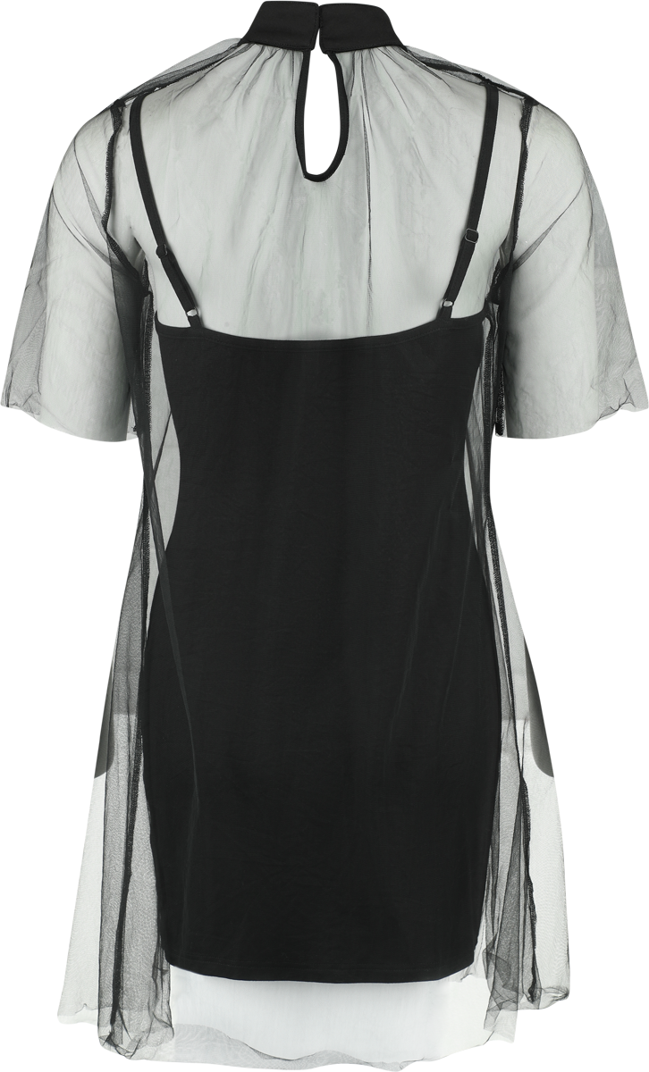 KIHILIST by KILLSTAR Ravaged Spirit Mini Dress Mini Dress black - Image 3