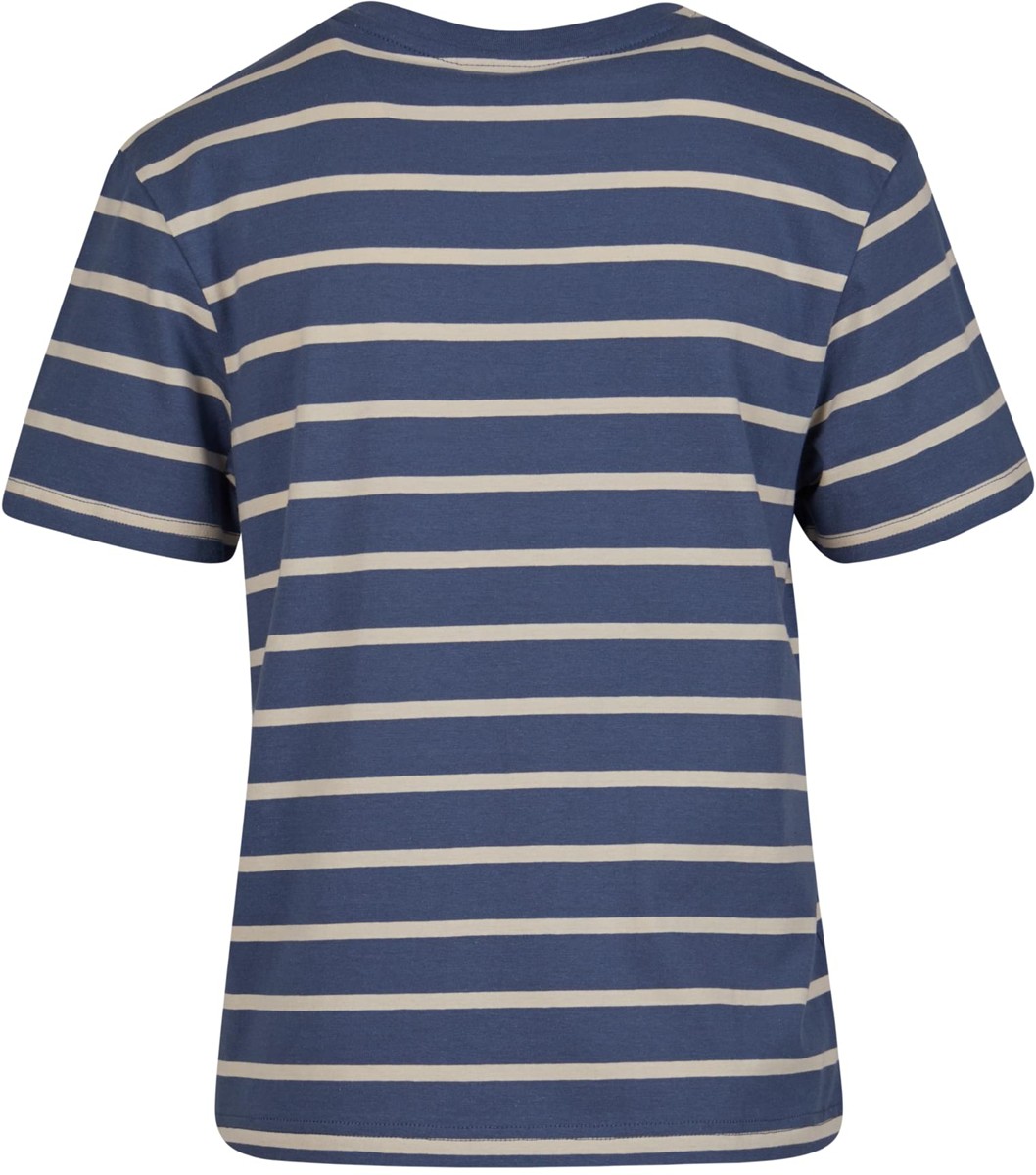 Urban Classics Ladies Striped Boxy Tee T-Shirt blue - Image 3