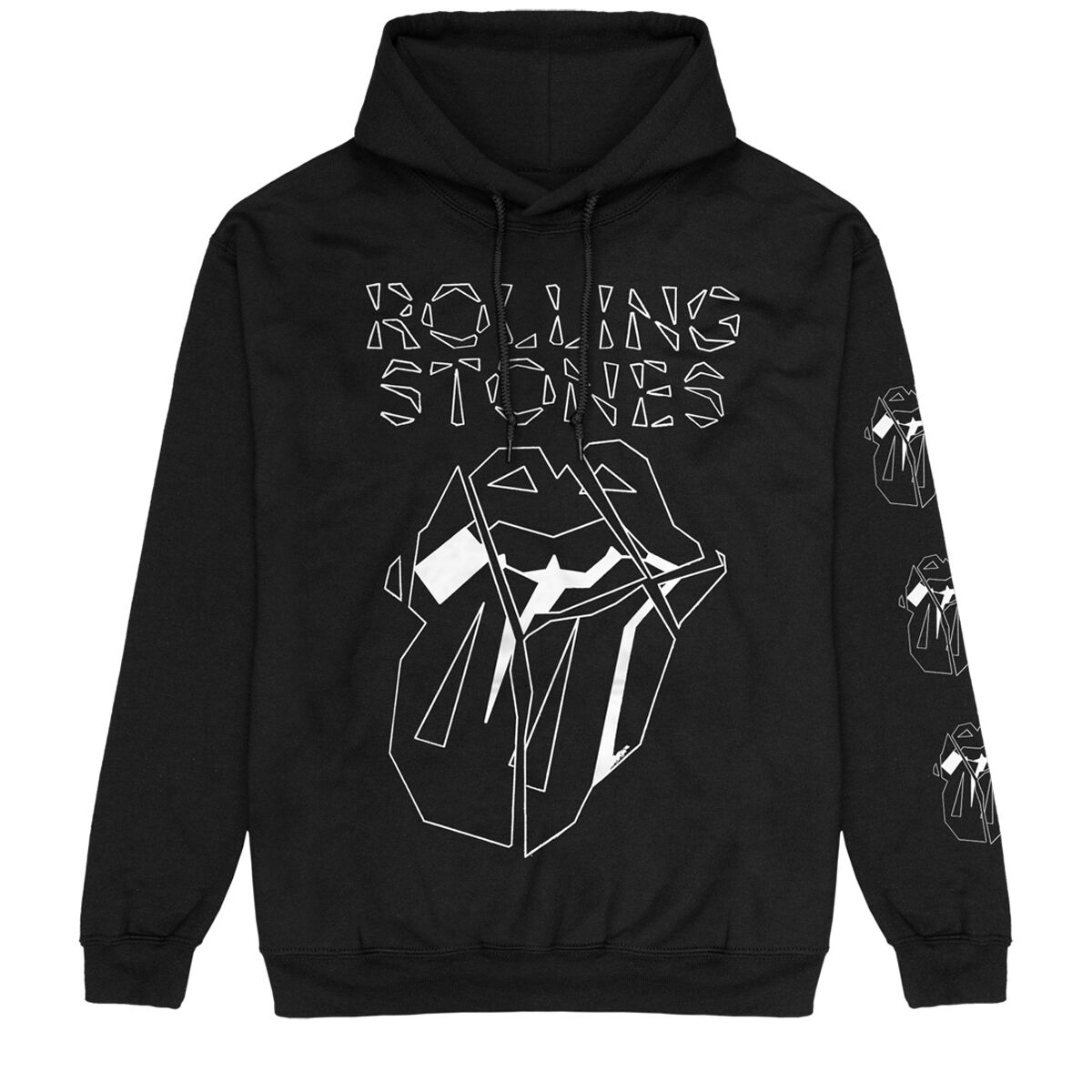 The Rolling Stones Hackney Diamonds Marker Shards Hoodie black - Image 2