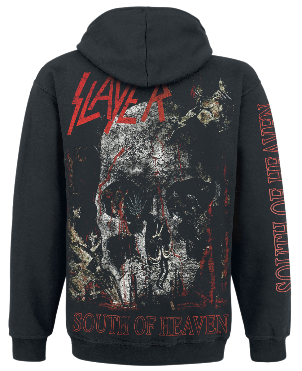 Slayer Skull Hoodie black - Image 3