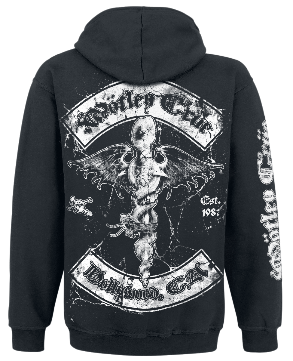 Mötley Crüe Hollywood Hoodie black - Image 3