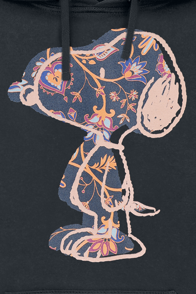 Peanuts Golden Snoopy Hoodie black - Image 3