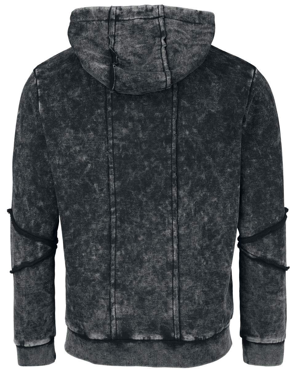 Black Premium by EMP Mask Of Sanity Hoodie Jacket black - Image 3