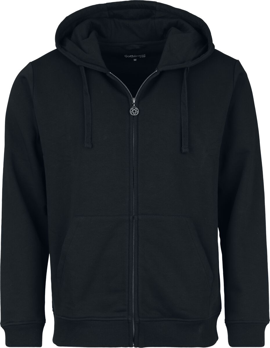 Gothicana by EMP Mask Of Sanity Hoodie Jacket black - Image 2