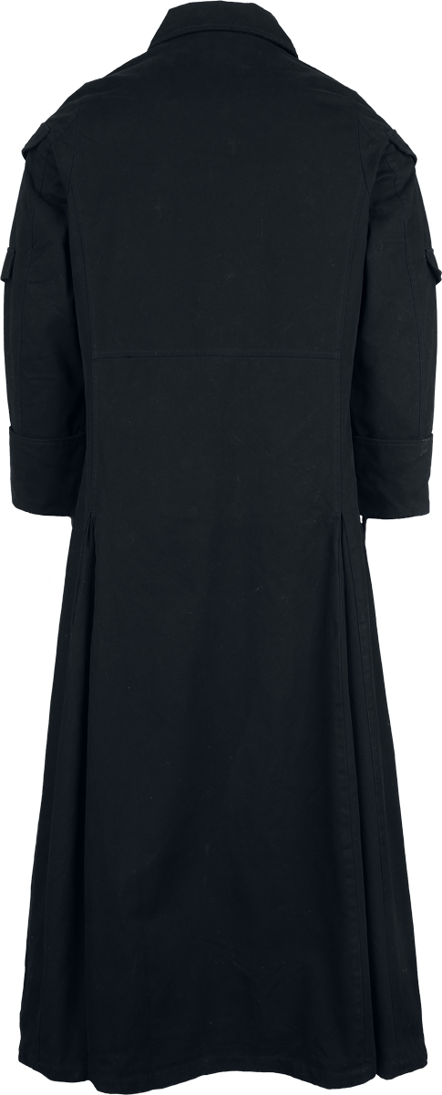 Gothicana by EMP Cloaked in Darkness Coat black - Image 3