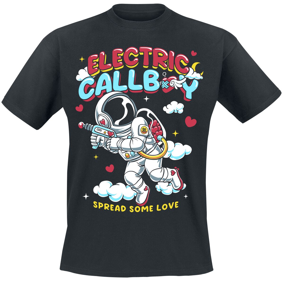 Electric Callboy Spread Some Love T-Shirt black - Image 2