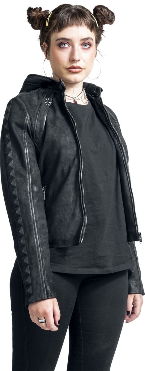 Rock Rebel by EMP Leather Jacket black - Image 2