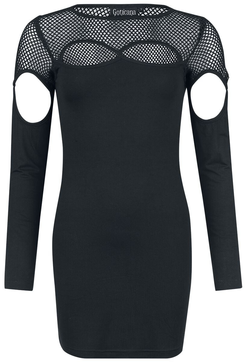 Gothicana by EMP Days Without Mini Dress black - Image 2