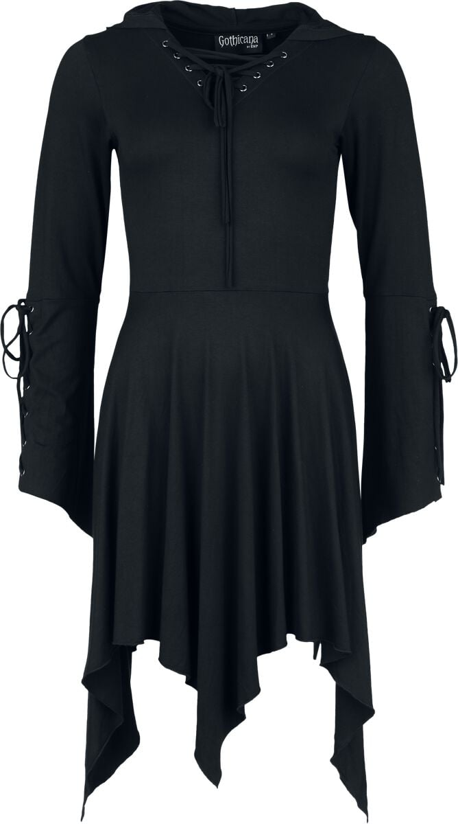 Gothicana by EMP Lace Dress Mini Dress black - Image 2