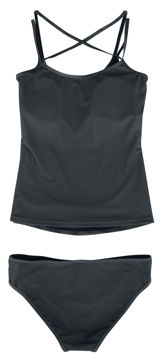 Wednesday Darkness... My old friend Bikini Set black - Image 3