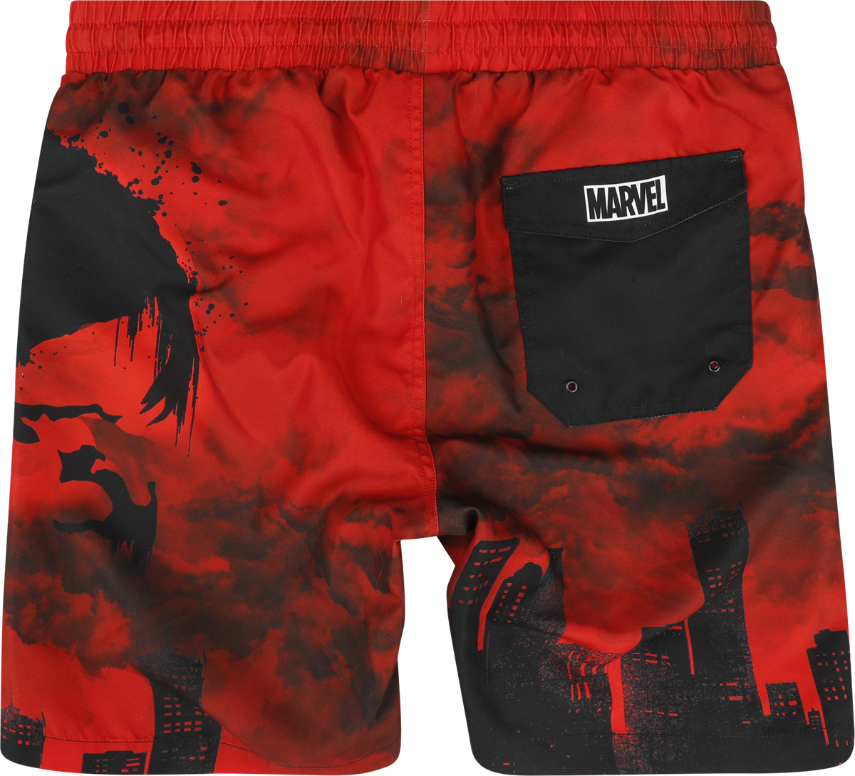 The Punisher Skull - Red Desaster Swim Shorts multicolour - Image 3