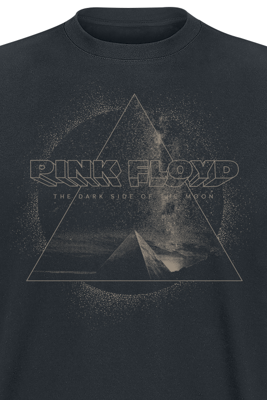 Pink Floyd Pyramid Triangle T-Shirt black - Image 3