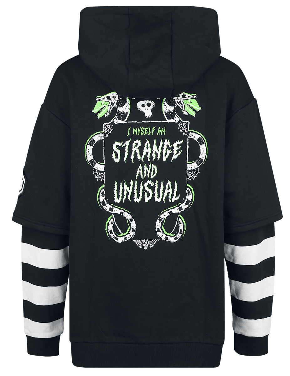 Beetlejuice Strange And Unusual Hoodie black - Image 3