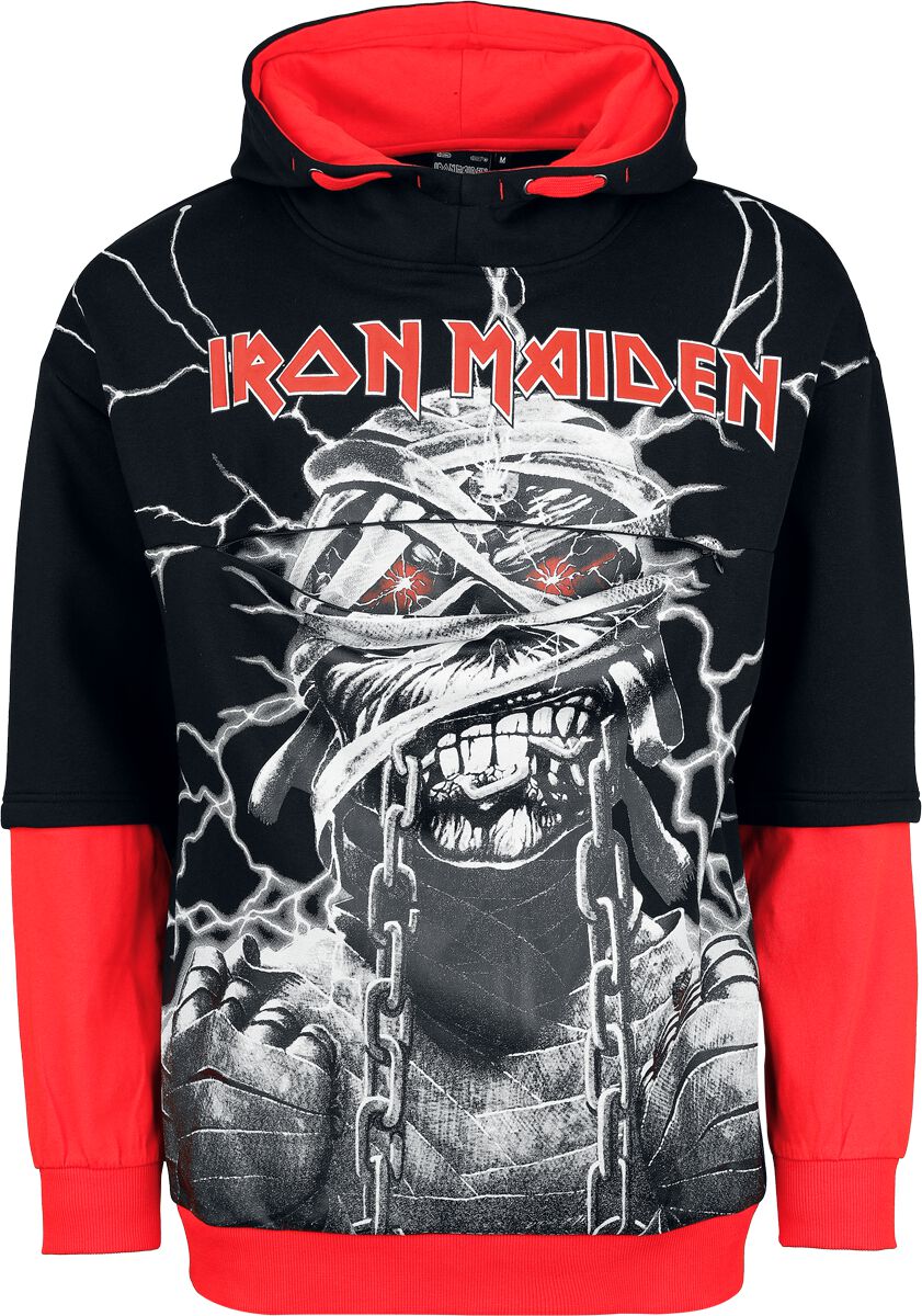 Iron Maiden EMP Signature Collection Hoodie black red - Image 2