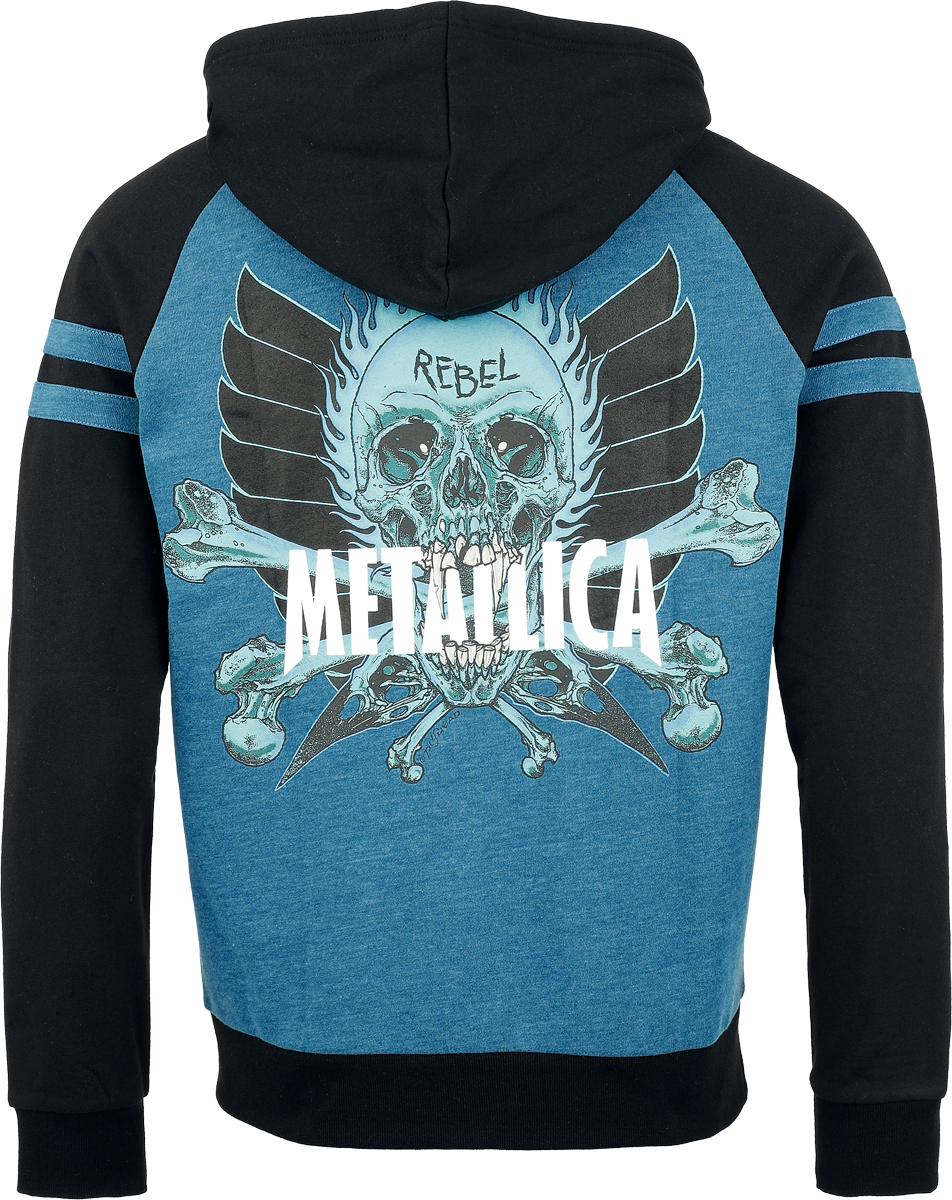 Metallica EMP Signature Collection Hoodie Jacket blue black - Image 3