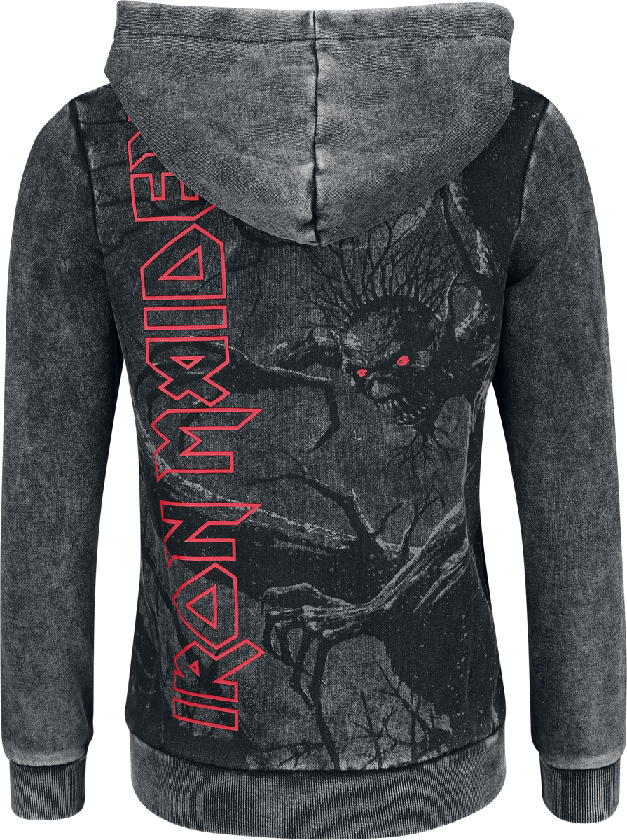 Iron Maiden EMP Signature Collection Hoodie Jacket grey - Image 3