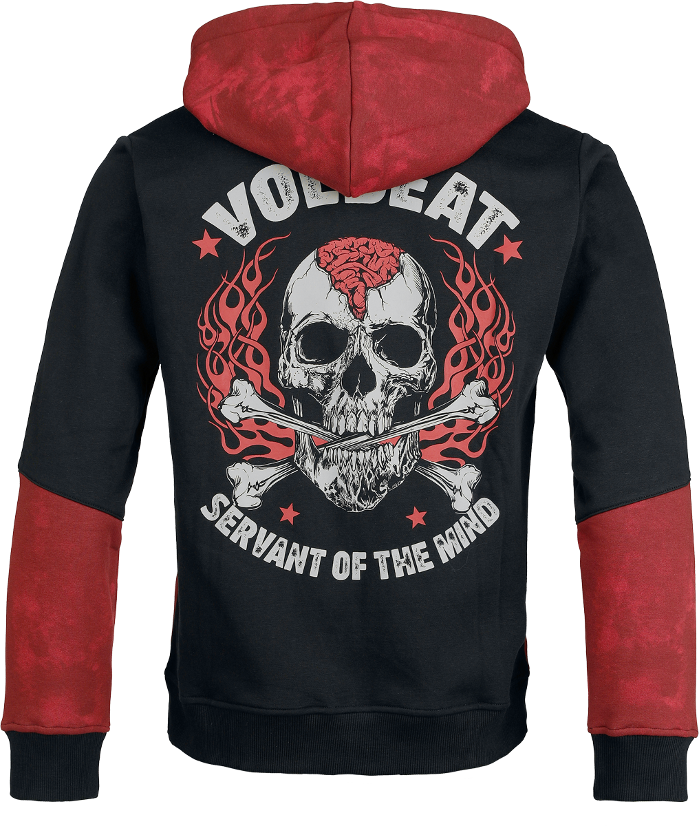 Volbeat EMP Signature Collection Hoodie black dark red - Image 3