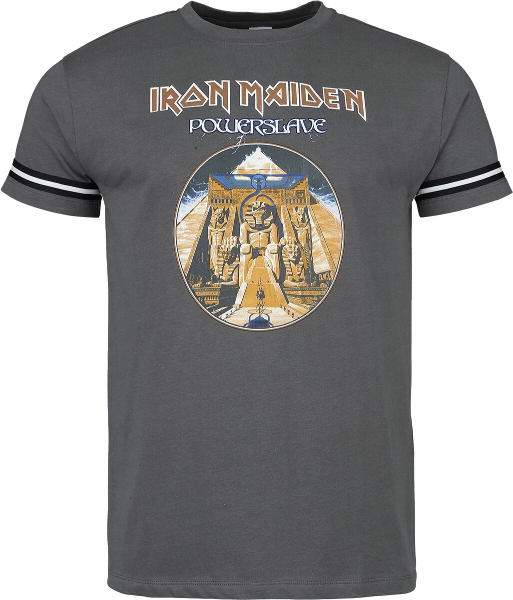 Iron Maiden Powerslave T-Shirt grey - Image 2