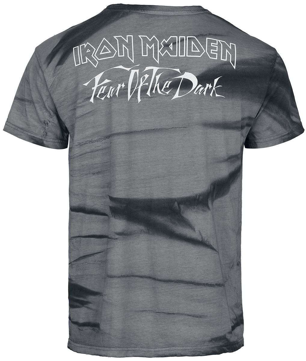 Iron Maiden Logo T-Shirt grey - Image 3